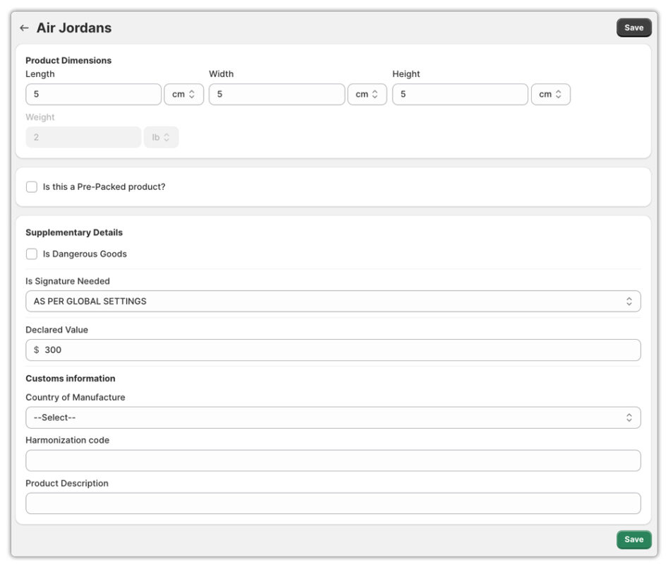 enable product insurance in shopify