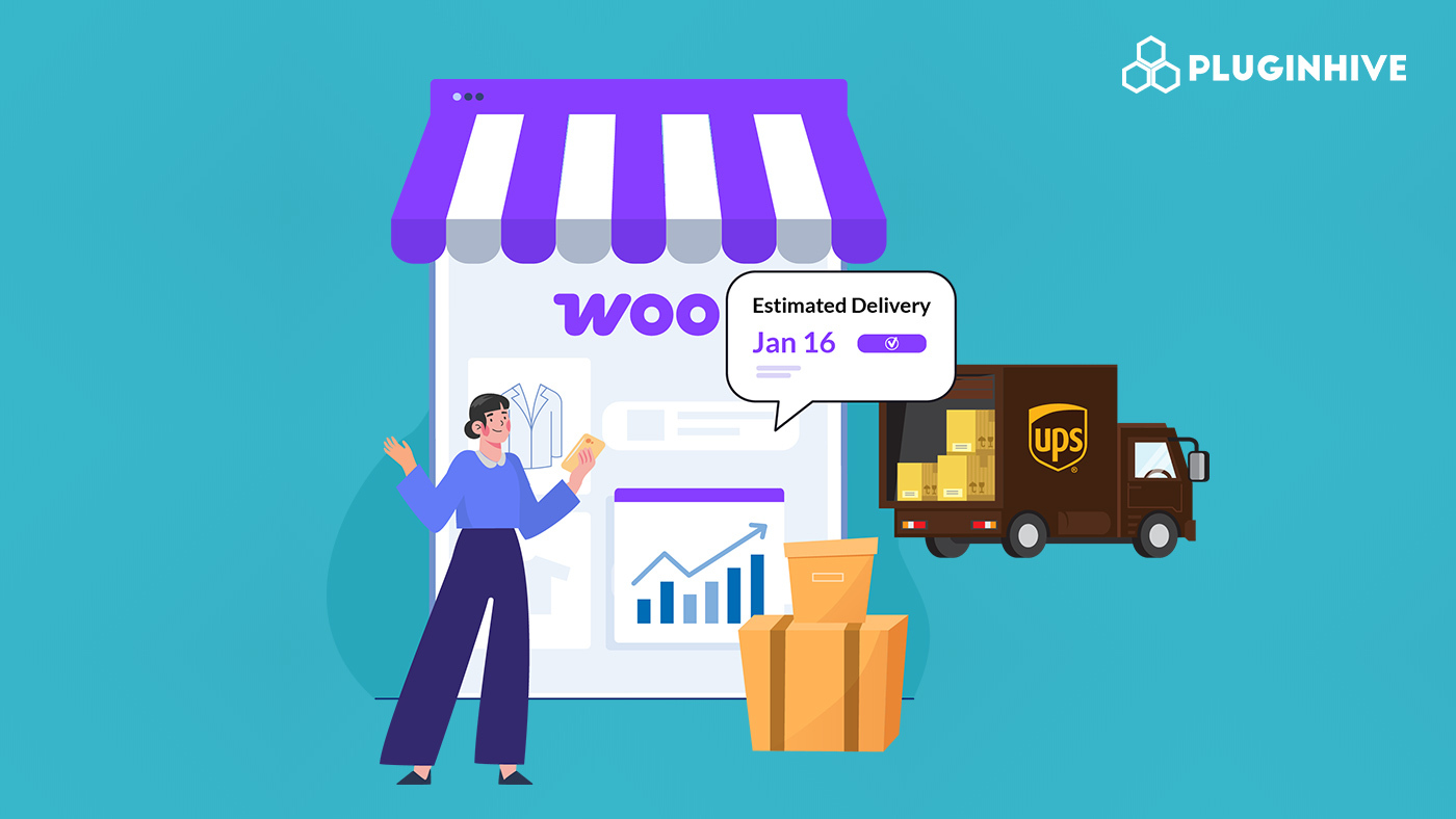 woocommerce ups delivery date