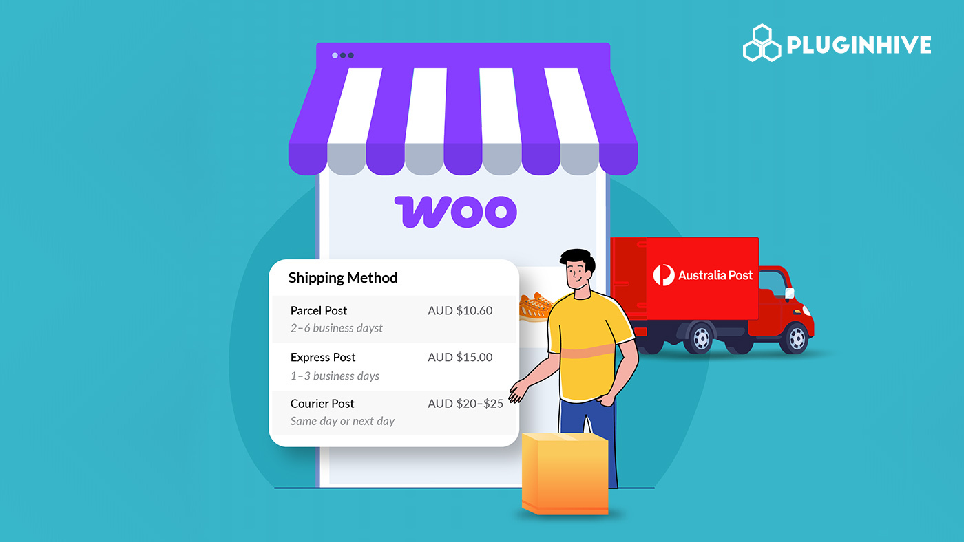 woocommerce australia post rates