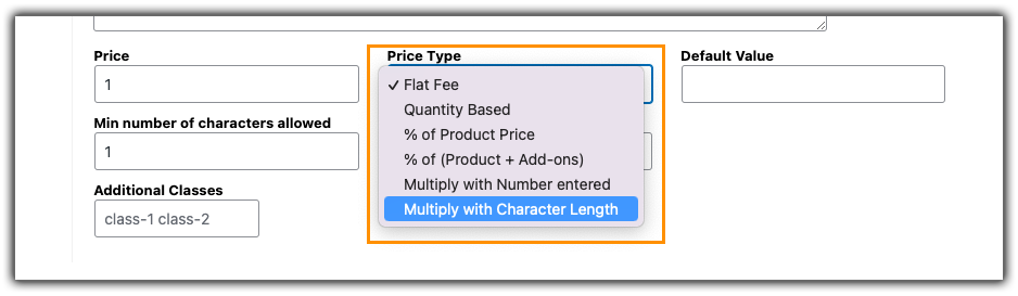 woocommerce product add on pricing