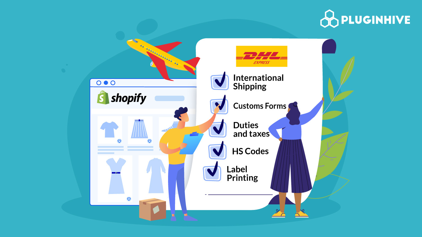 dhl express international shipping in shopify