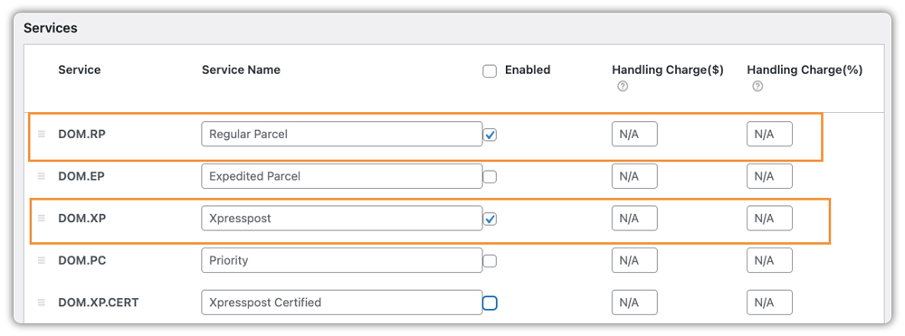 canada post services