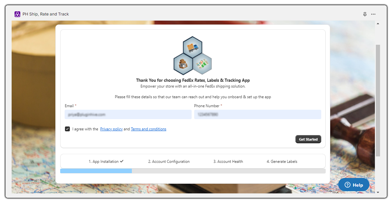 fedex shipping app setup wizard
