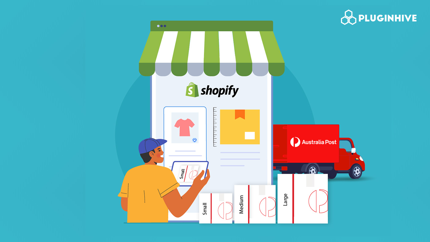 australia post parcel size guide in shopify