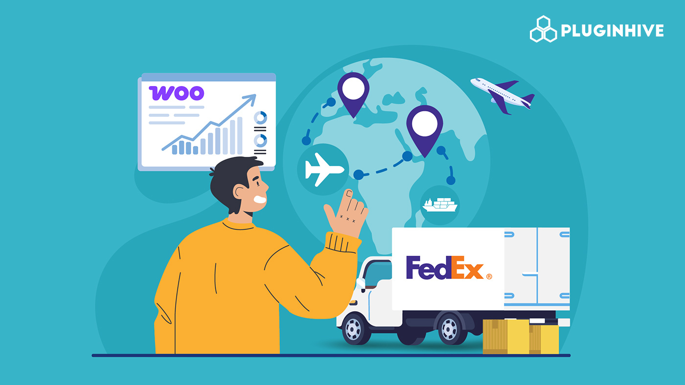 woocommerce fedex global export