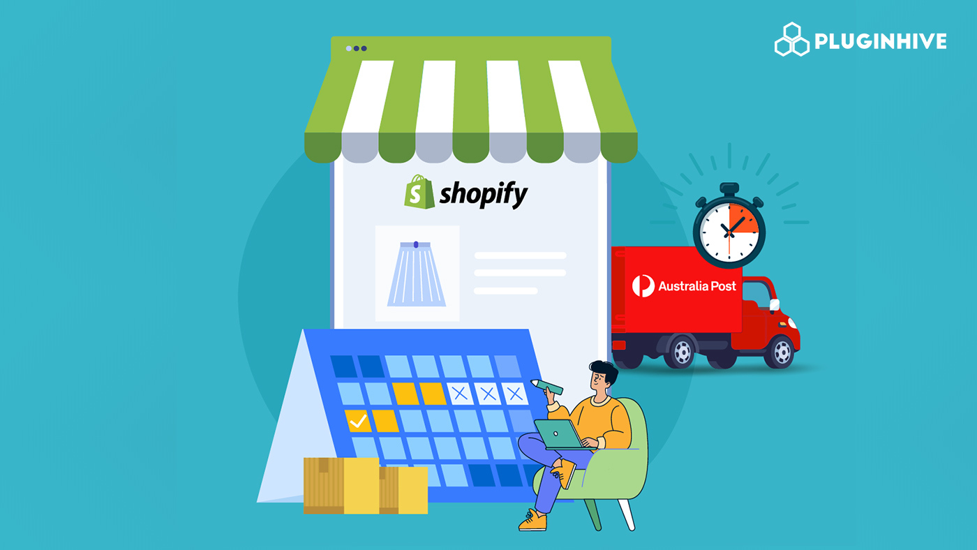 australia post delivery times in shopify