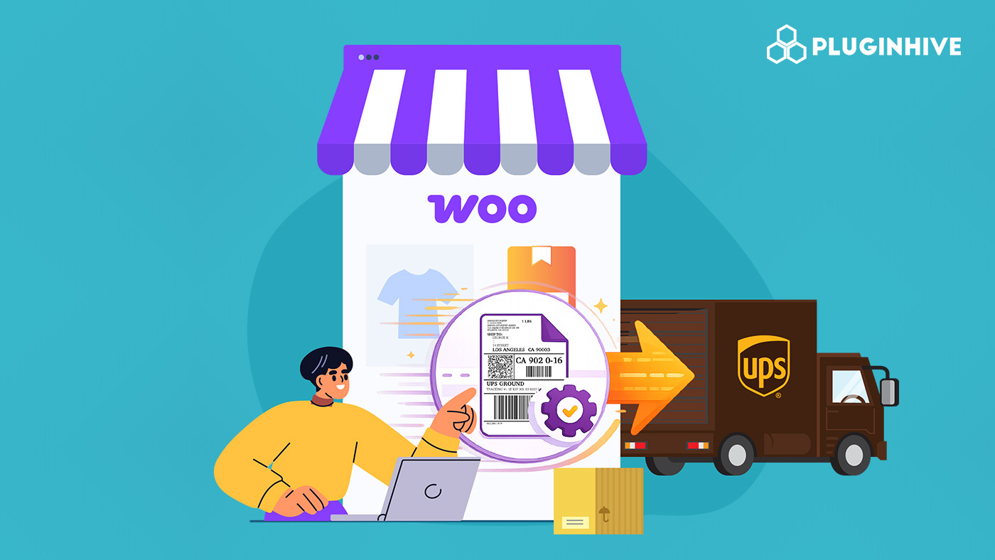 woocommerce ups shipping label