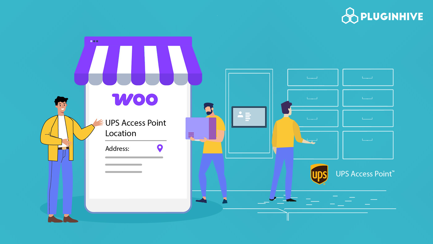woocommerce ups access points