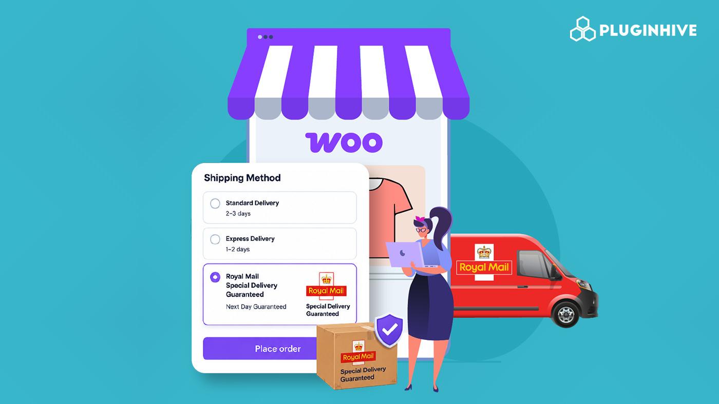 woocommerce royal mail special delivery guaranteed