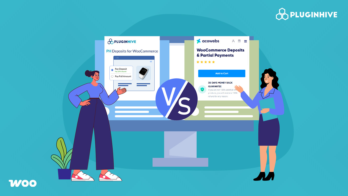 acowebs woocommerce deposits vs pluginhive