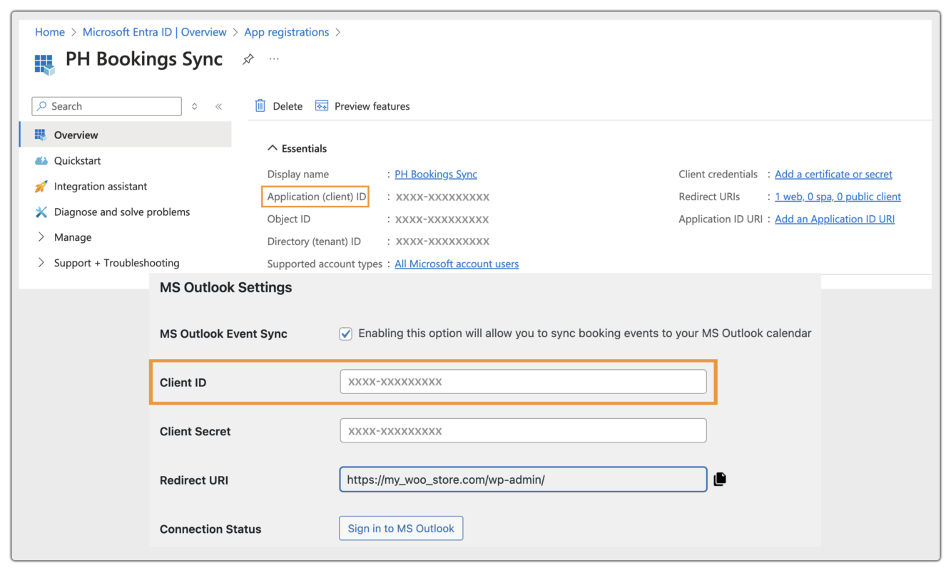outlook calendar settings