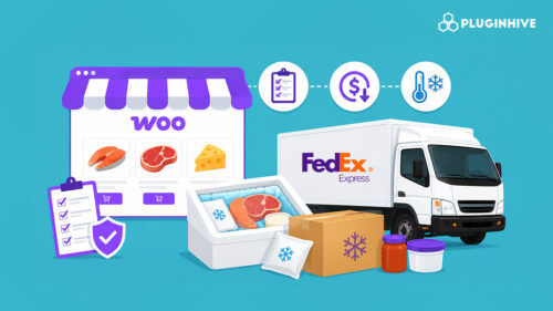 fedex food shipping in woocommerce