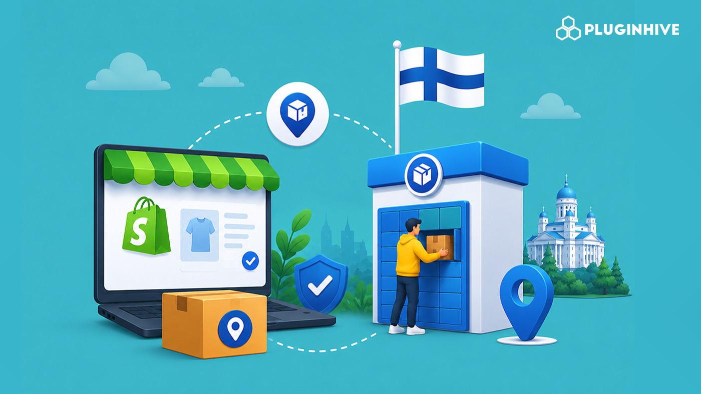 postnord service point in shopify