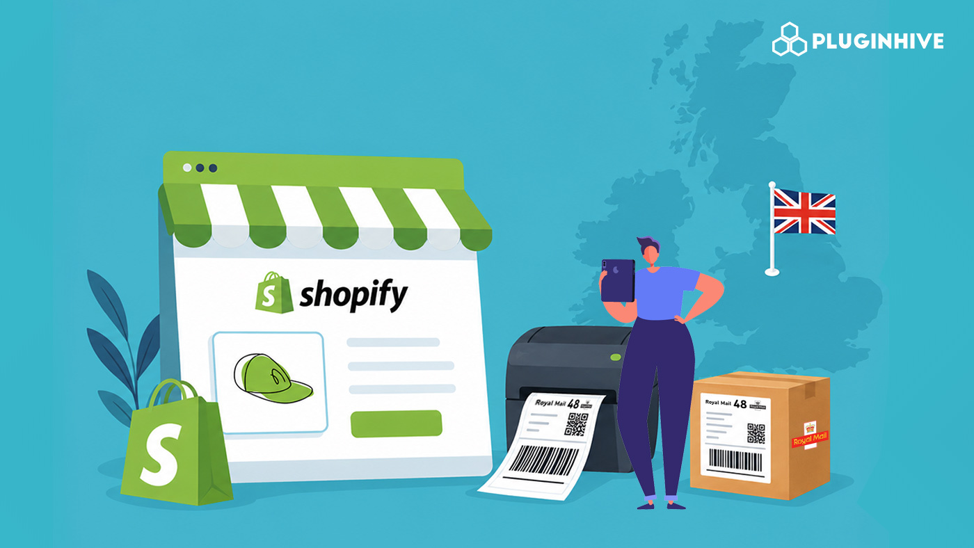 royal mail shipping labels in shopify
