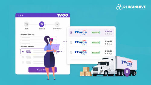 woocommerce tforce freight shipping rates