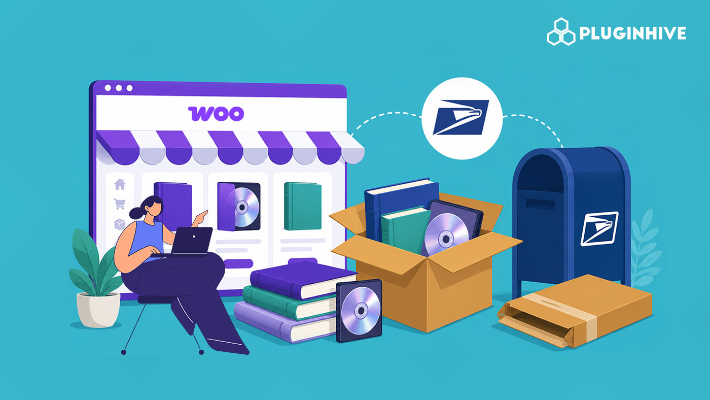usps media mail for woocommerce