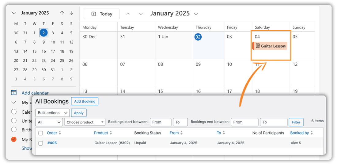 microsoft outlook calendar