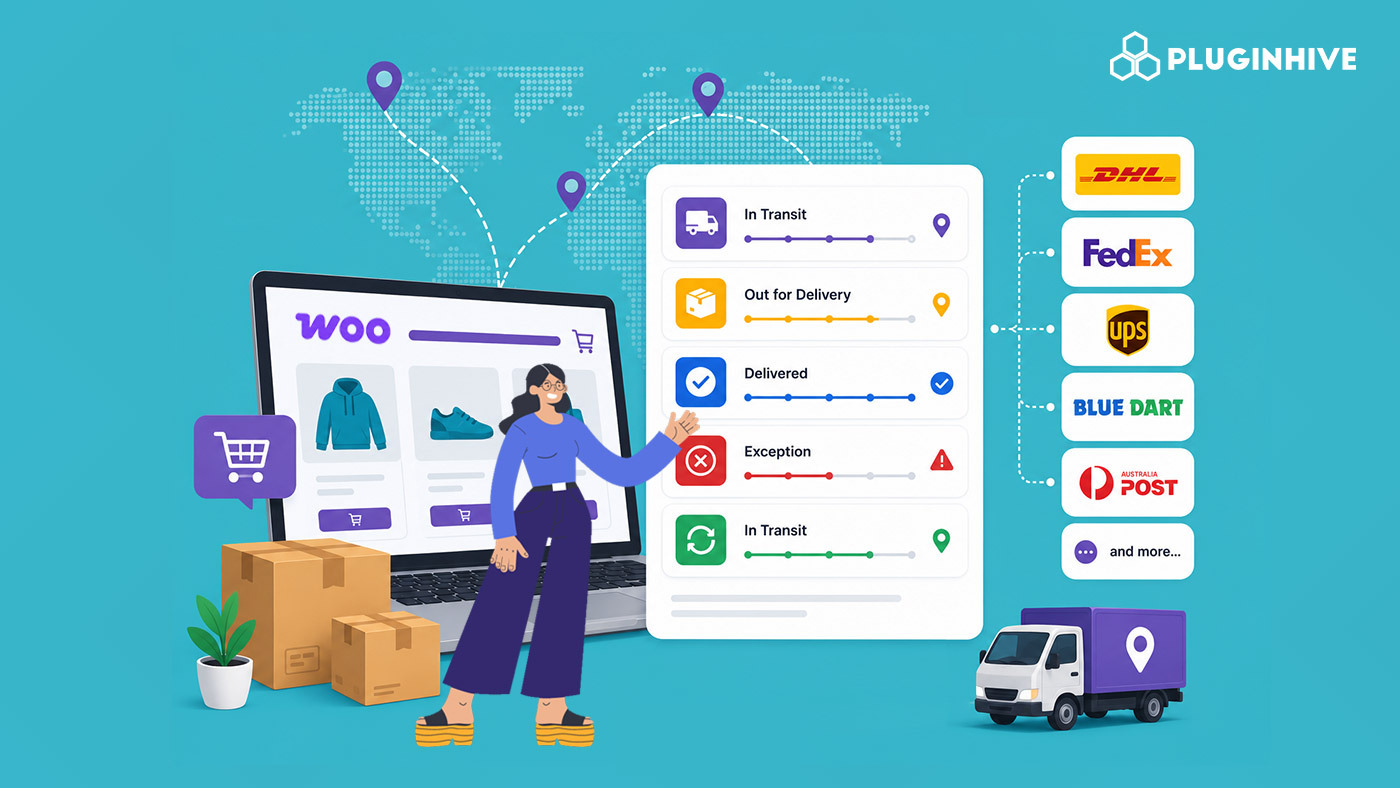 multi carrier tracking woocommerce