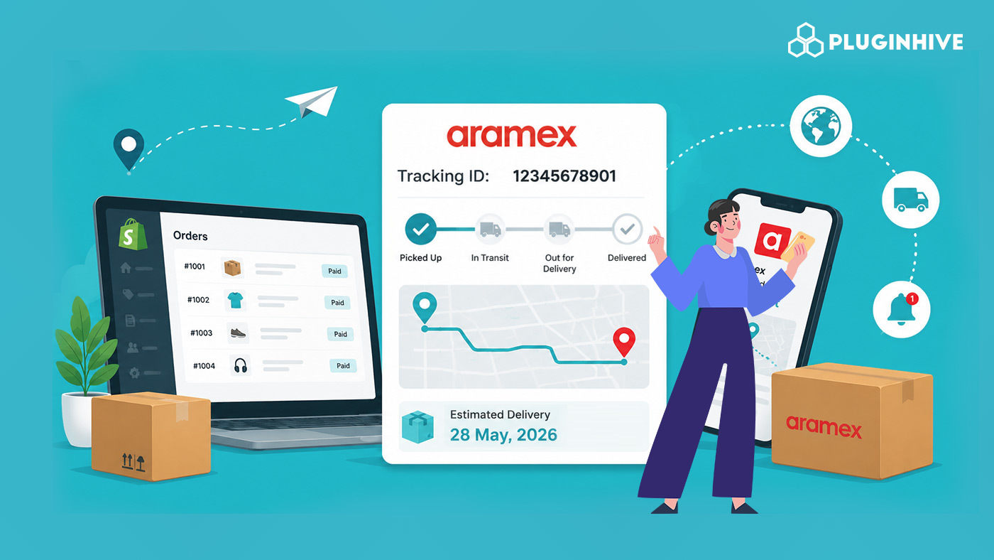 aramex order tracking in shopify