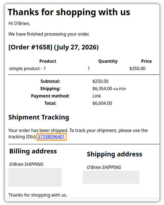 aramex tracking mail