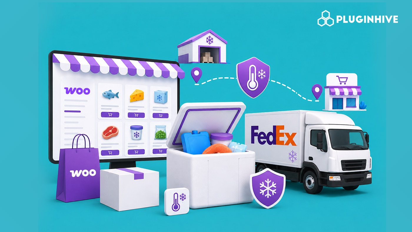 woocommerce temperature controlled fedex shipping