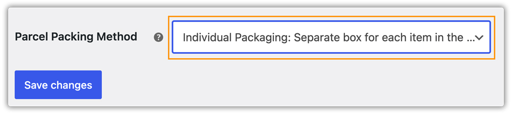 individual packaging