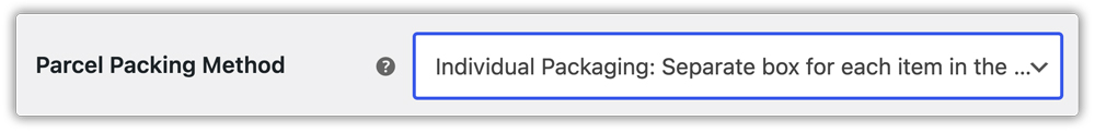 individual packaging