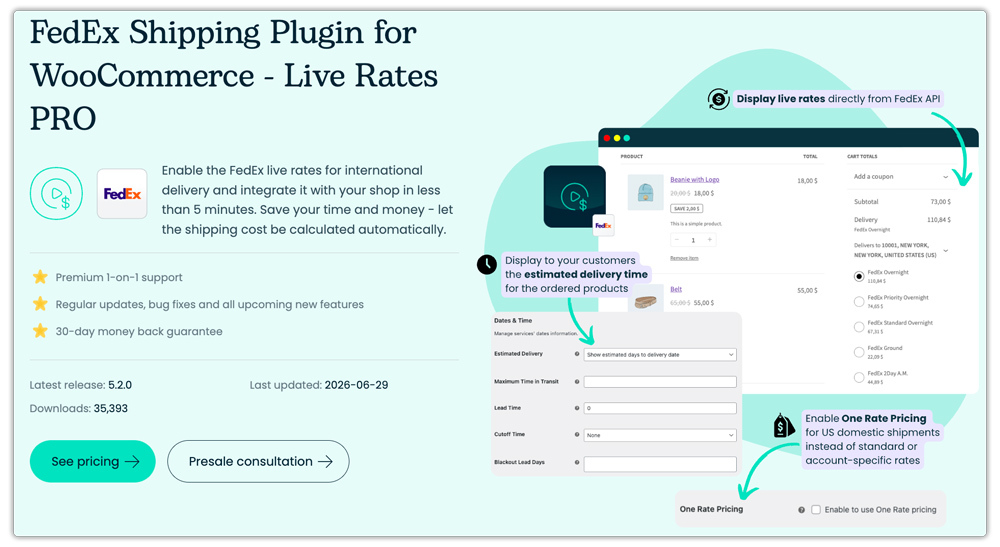 octolize fedex shipping plugin 
