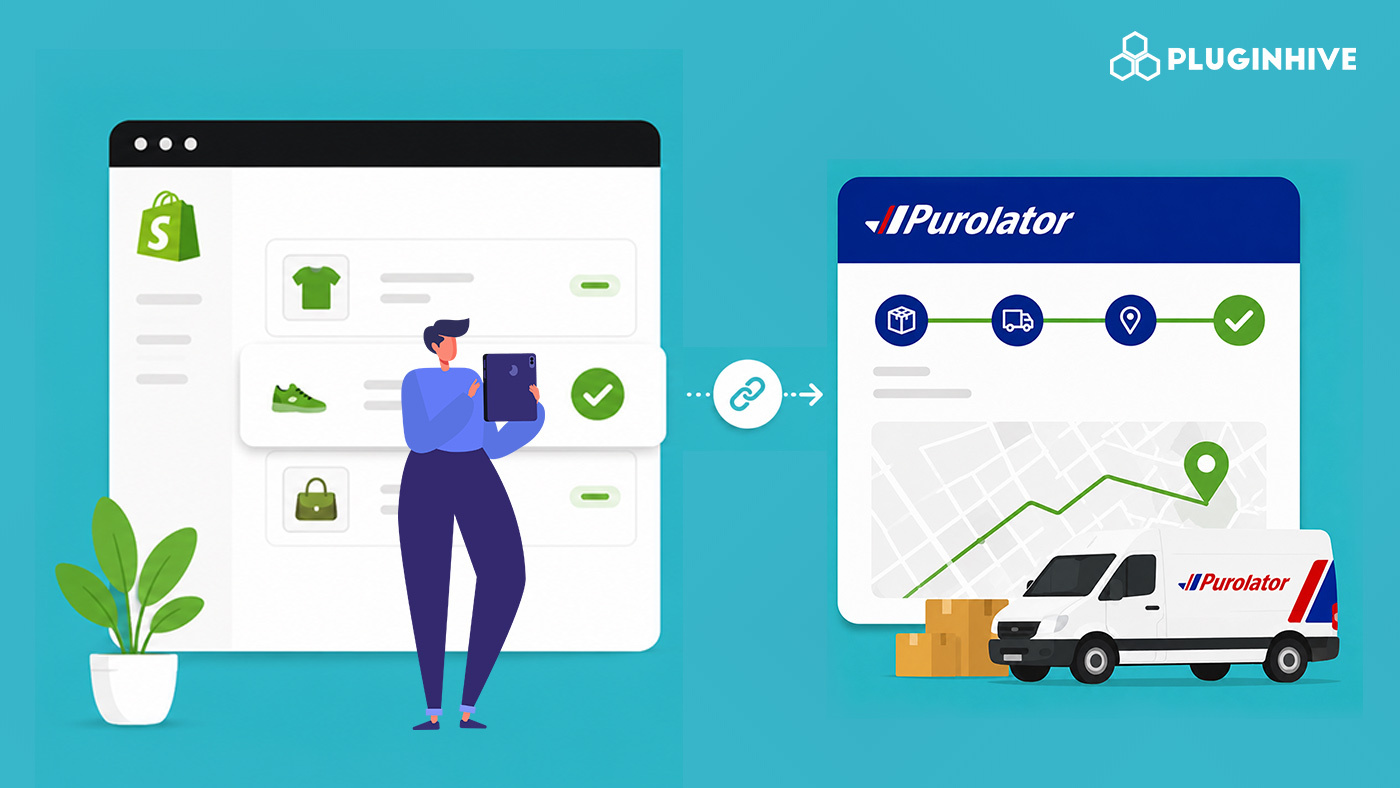 purolator order tracking in shopify