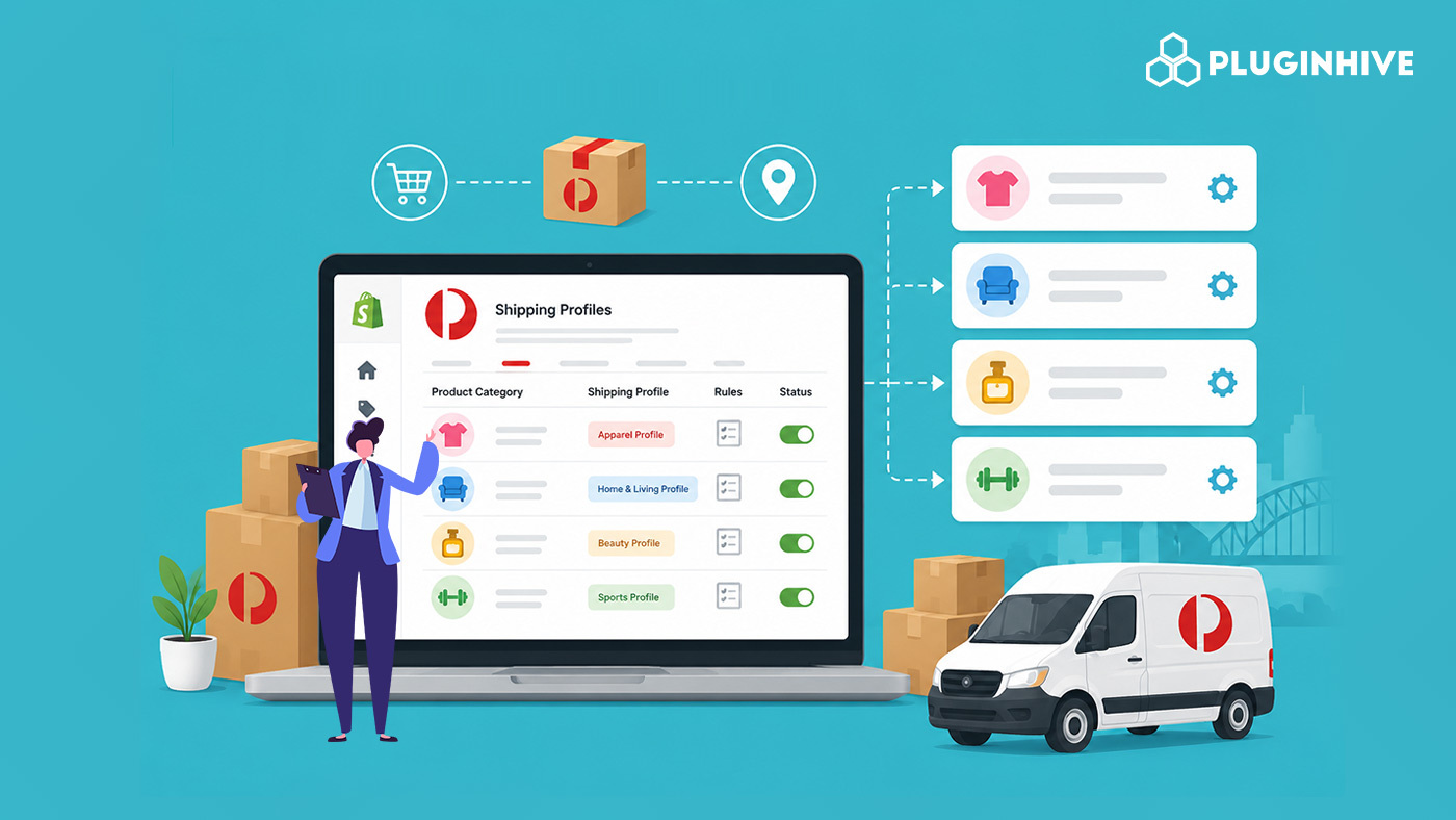 shopify shipping profile with australia post