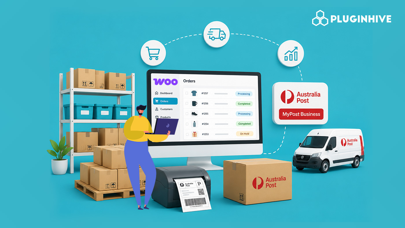 woocommerce order fulfilment with australia post