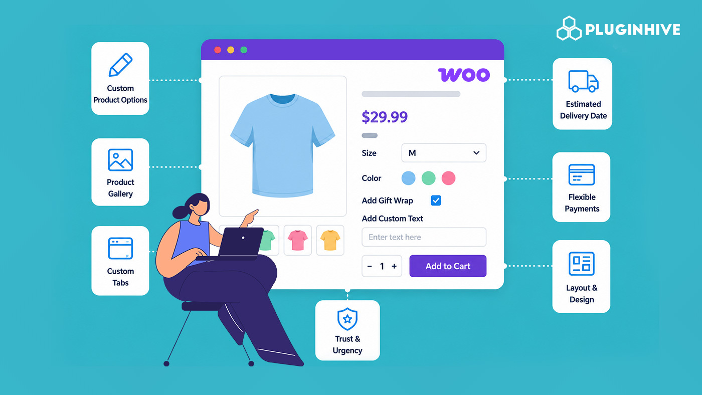 customize your woocommerce product page
