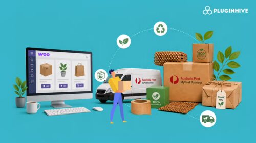 woocommerce sustainable packaging with australia post