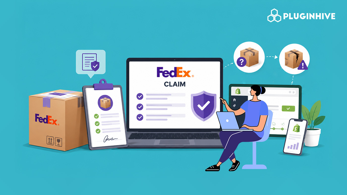 file fedex claim in shopify