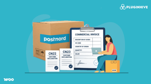 postnord international documents for woocommerce shipping