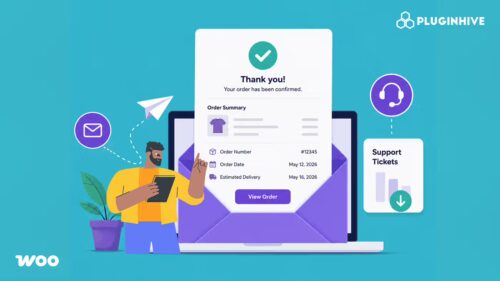 woocommerce order tracking mails