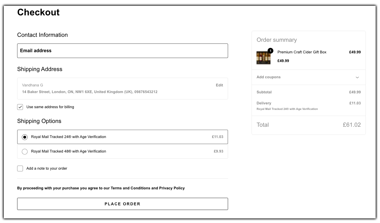checkout age verified delivery