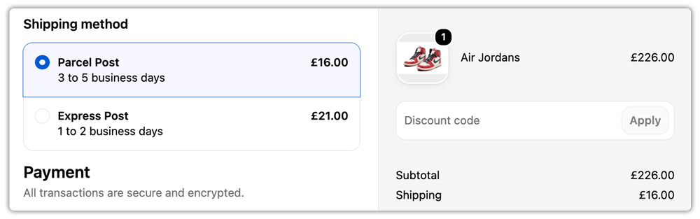 australia post delivery estimates in shopify