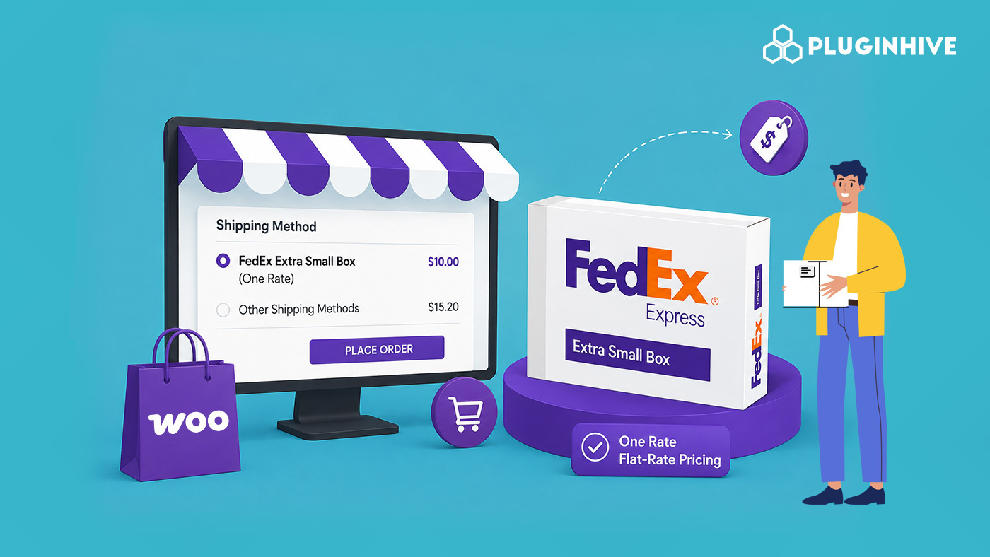 fedex extra small box in woocommerce