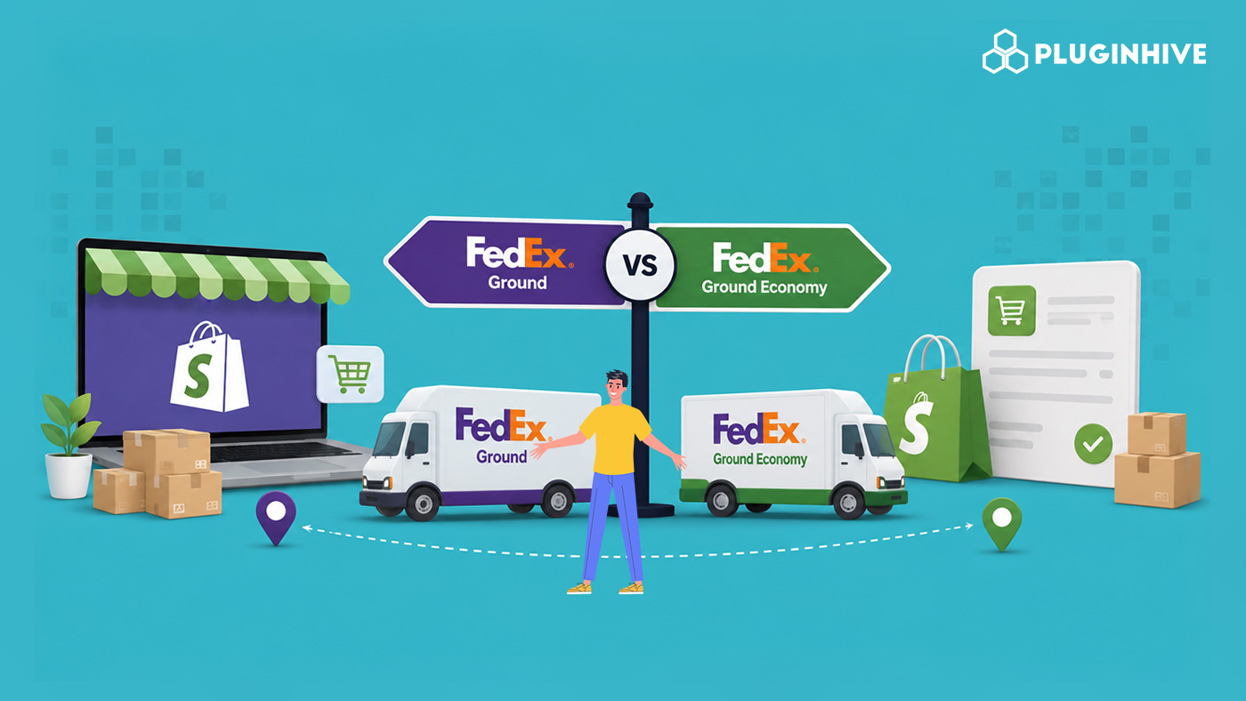 fedex ground vs ground economy in shopify