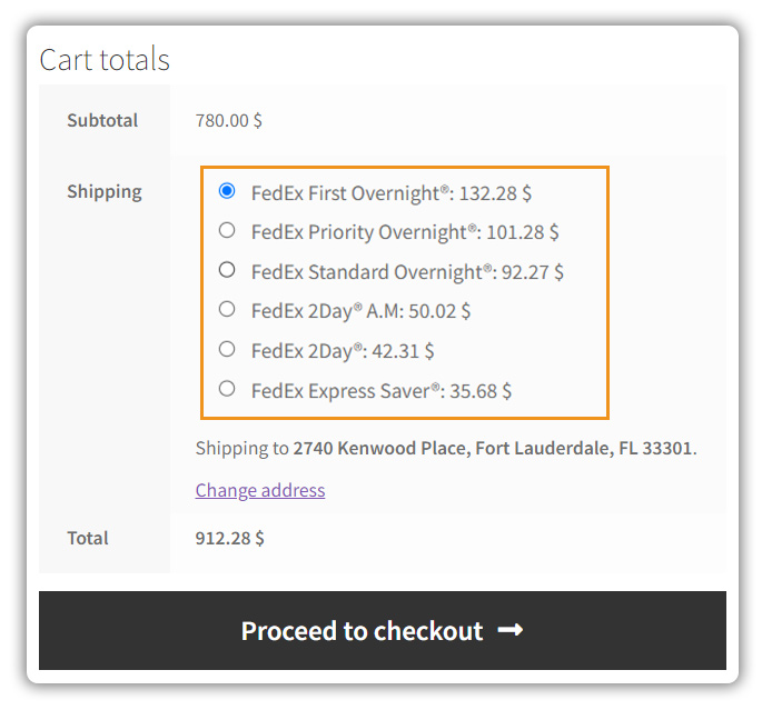 fedex flat rates for extra small box