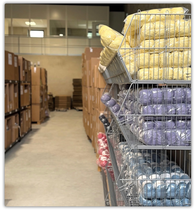 inside product warehouse