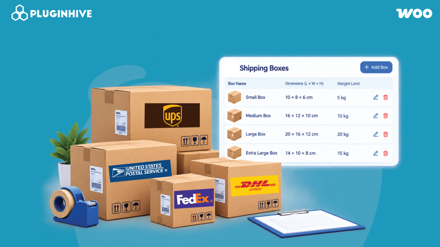 multi-carrier boxes in woocommerce