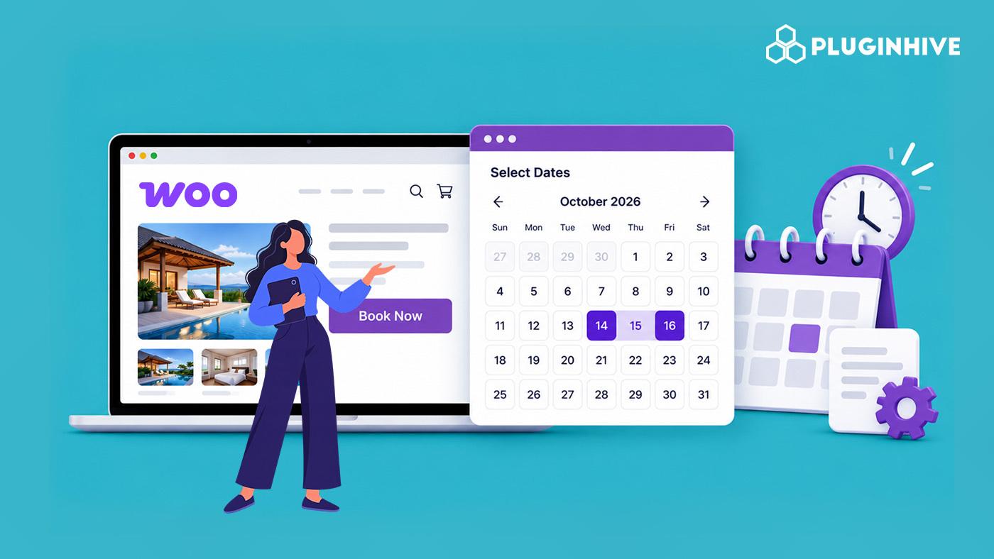 booking calendar custom page
