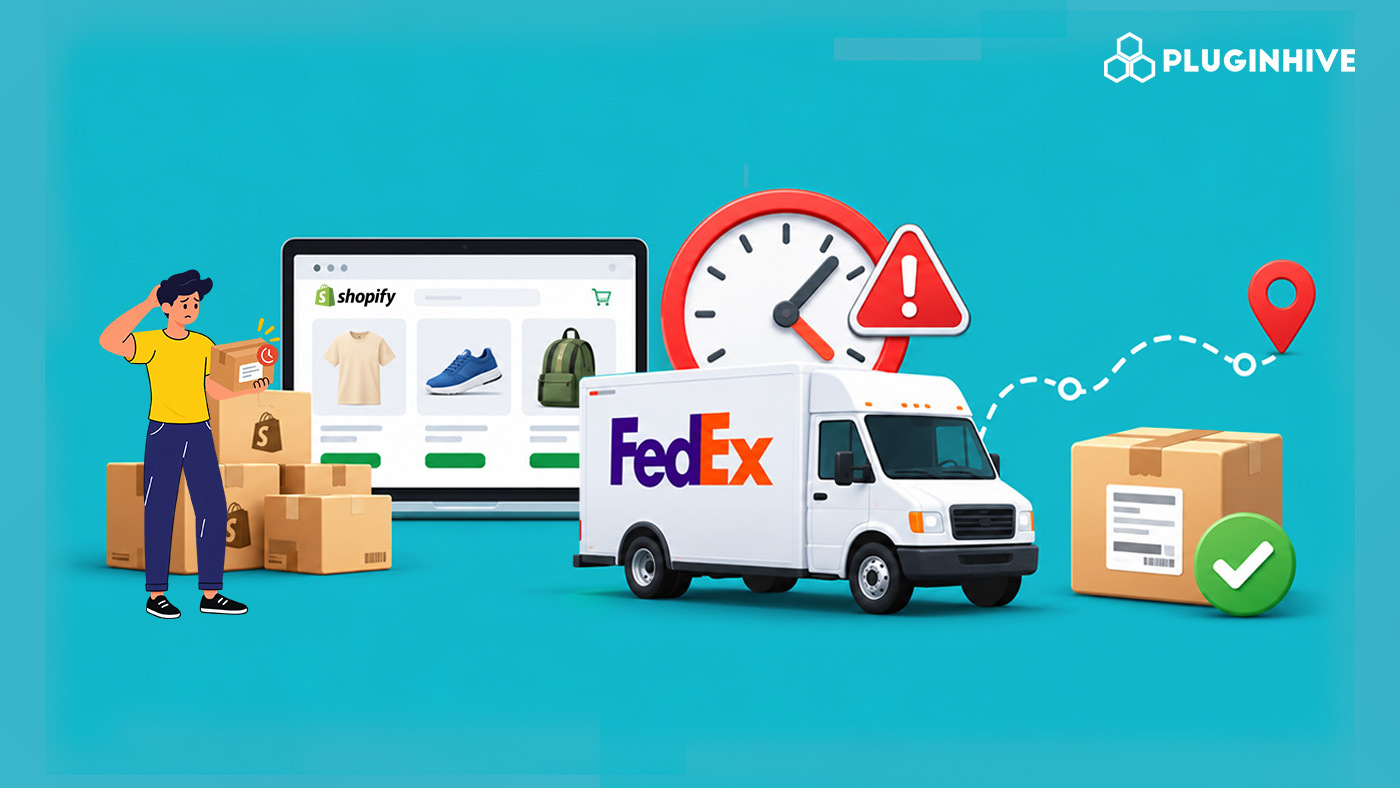 fedex late delivery in shopify
