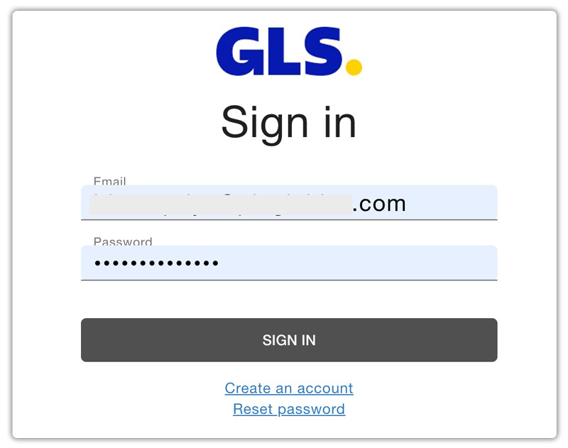 create gls account